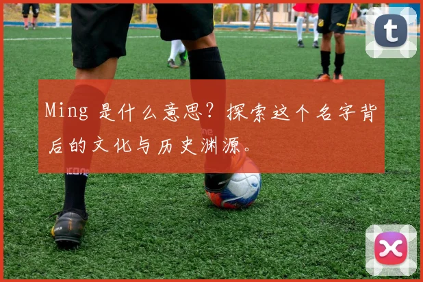 Ming 是什么意思？探索这个名字背后的文化与历史渊源。